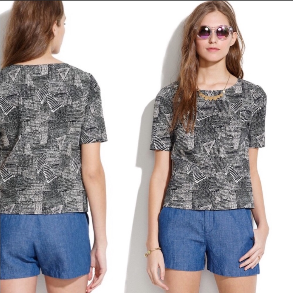 Madewell batik top
